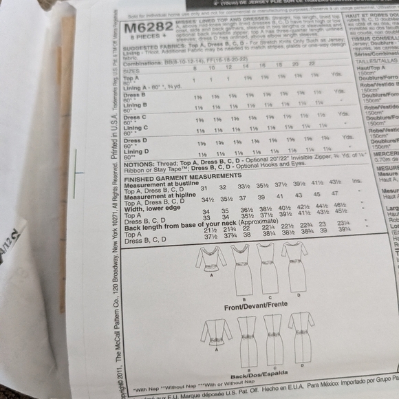 Mccalls Pattern - Picture 2 of 3